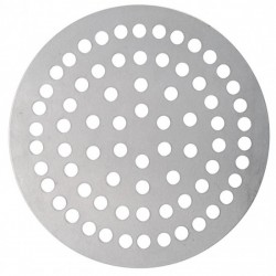 Disk aluminum perforated pizza, 33 cm